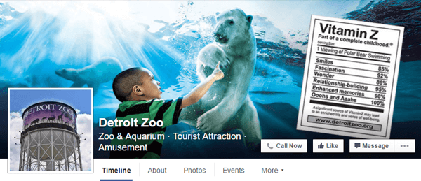 facebook viršelio nuotrauka detroito zoologijos sode