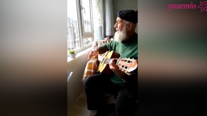 Senelis groja ir gitara pasako „Ah melas pasaulis“!