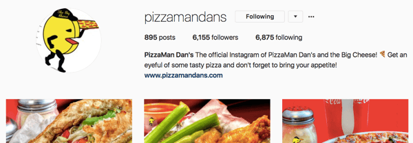 „Pizzamandans“ instagram paskyra laikui bėgant išaugo nuolatinėmis pastangomis.