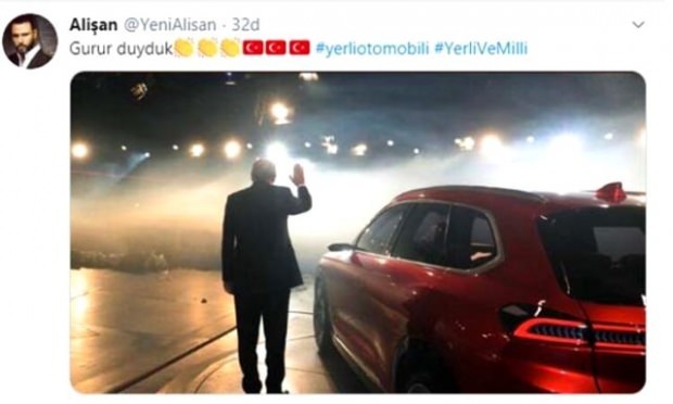 Prezidento Erdogano dalijimasis automobiliais šalies viduje sukrėtė socialinę žiniasklaidą! Padidėjo stebėtojų skaičius ...