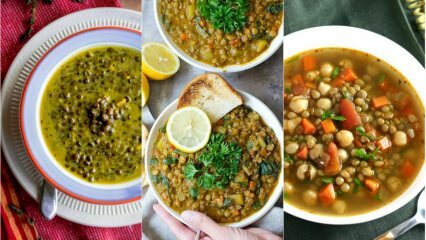 Skanios pagardintos žaliųjų lęšių sriubos receptas