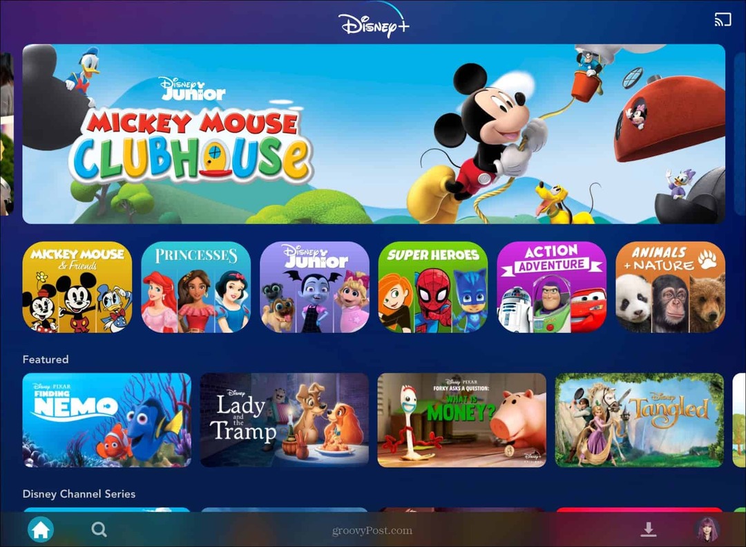 Kaip naudoti tėvų kontrolę naudojant „Disney Plus“, norint sukurti vaikų profilį