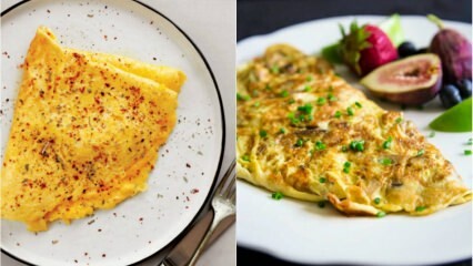 Kaip gaminamas omletas? Kokie yra omleto gaminimo gudrybės? Kiek kalorijų turi omletai?