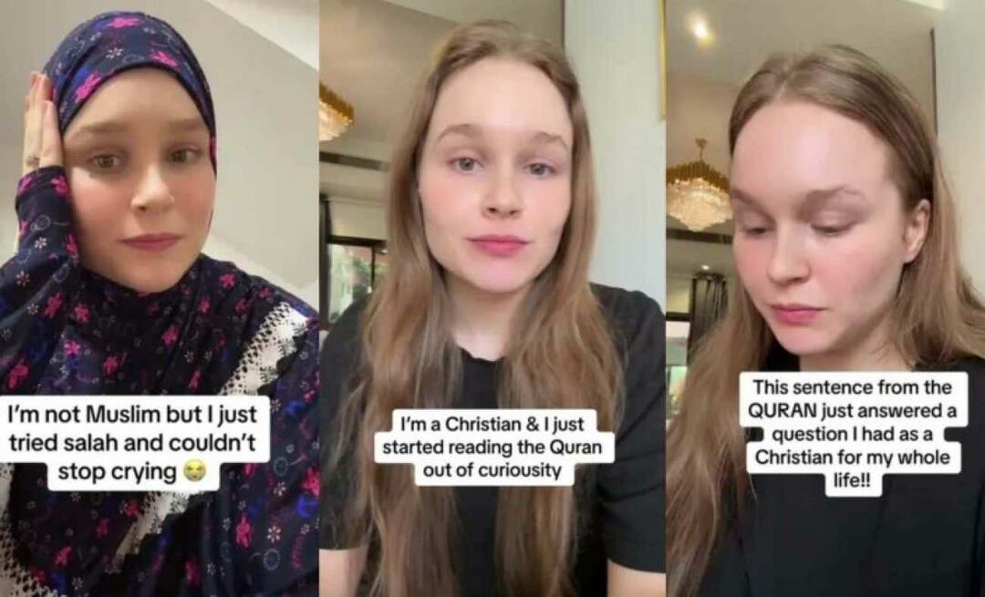 Gazos įvykių paveikta jauna moteris tapo musulmone! "Nuo šiol tas, kuris skaito Koraną..."