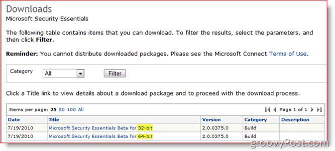 Išleista „Microsoft Security Essentials 2.0 Beta“