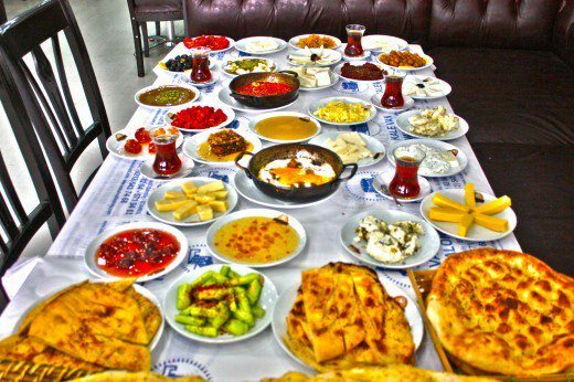 Van pusryčių stalas, „Aksaray“
