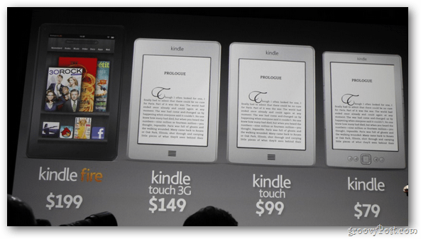 „Amazon“: Skelbia tris naujus „Kindle“ skaitytojus su naujais 199 dolerių vertės „Kindle Fire“ spalvų planšetiniais kompiuteriais