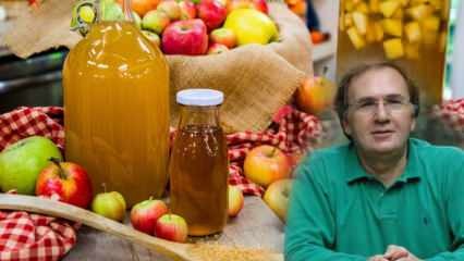 Ar ryte atsikėlęs geri actą tuščiu skrandžiu? Kaip gaminama „Saraçoğlu“ obuolių sidro acto dieta?