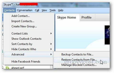 Atkurti „Skype 1“