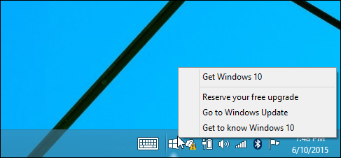 Gaukite „Windows 10“ piktogramą
