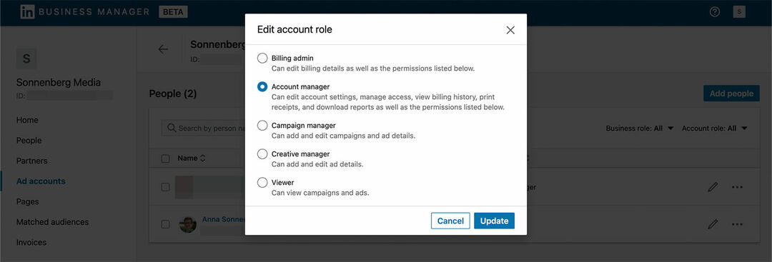 kaip-to-get-started-linkedin-business-manager-add-ad-accounts-edit-account-role-update-13 žingsnis