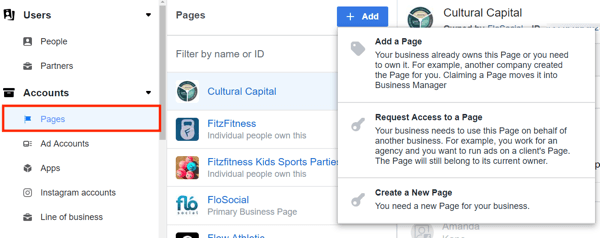 Naudokite „Facebook“ verslo vadybininką, 10 žingsnis.