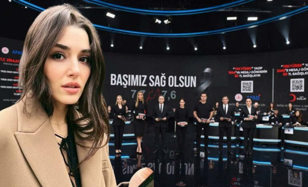 Hande Erçel, dalyvavęs akcijoje „Türkiye One Heart“, pasakojo apie tas akimirkas! "...norėjau, kad žinotum"