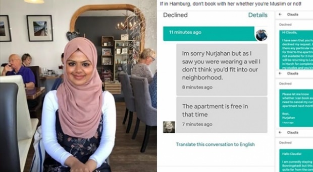 Jie nesinuomojo studentui namo dėl hidžabų.