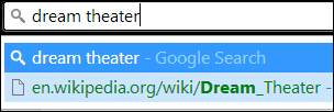 „Chrome“ ištrinti URL