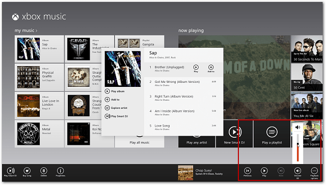 „Microsoft“ atnaujina „Windows 8 / RT Xbox Music App“ ir dar daugiau