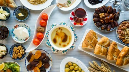 Kaip yra „sahur“ ir „iftar“ meniu, kurie nesveria svorio? Dietiniai Ramadano pasiūlymai ...