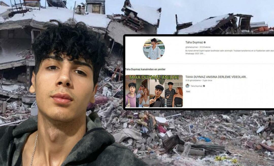 Per žemės drebėjimą gyvybę praradusio Taha Duymaz paskyros akcijos sulaukė reakcijos!