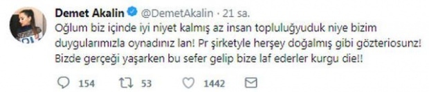 Mehmetas Baştürkas atsisakė Demet Akalın pasiūlymo už vokalą!