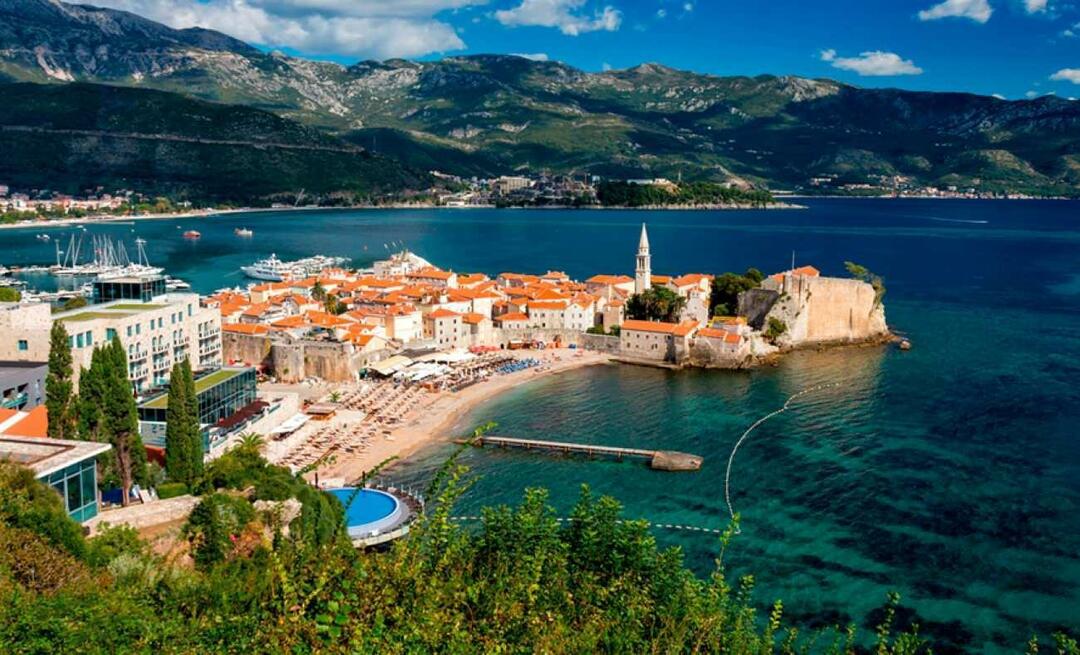 Kur yra Juodkalnija? Kokias vietas verta aplankyti Juodkalnijoje? Ar Juodkalnijai reikalinga viza?