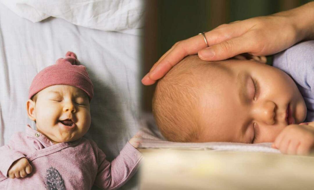 Ar kūdikiai svajoja? Kada kūdikiai pradeda svajoti? Kas yra REM miegas?