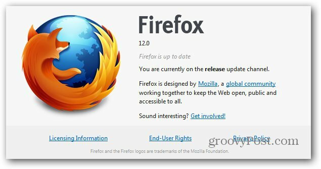 Kaip automatiškai atnaujinti "Firefox"