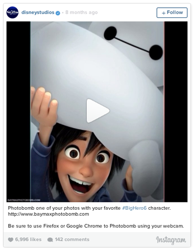 didelis herojus instagram video ekrano kopija