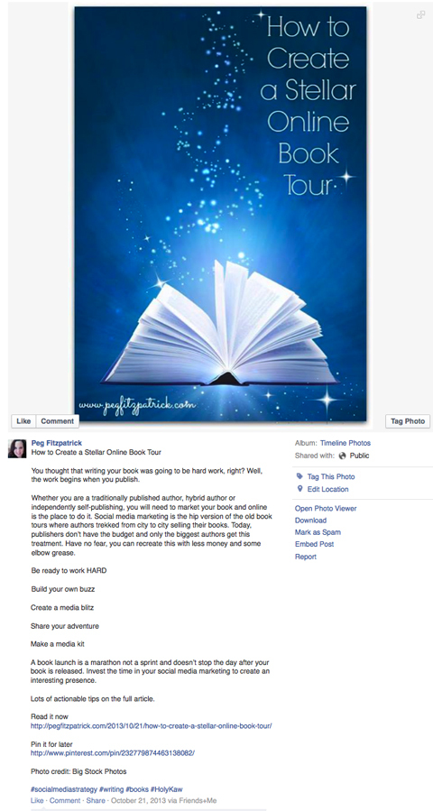 optimizuotas „Facebook“ knygų turo vaizdo įrašas
