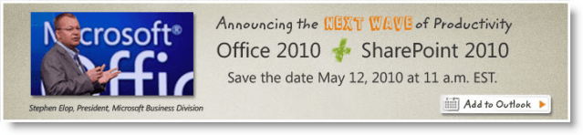 „Microsoft Office 2010“ paleidimo įvykis