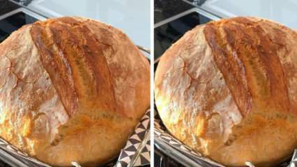 Kas yra kaimo duona? Traškios kaimo duonos receptas iš Nermin Yazici