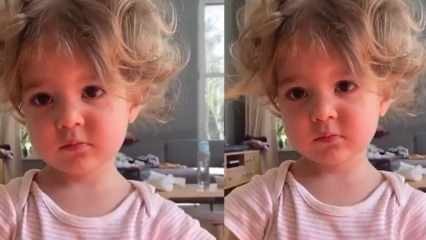 „Prašau apkabinti“ vaizdo įrašą apie Liną, vieną iš Pelino Akilo dvynių