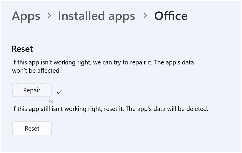 „Windows 11 Outlook“ paieška neveikia