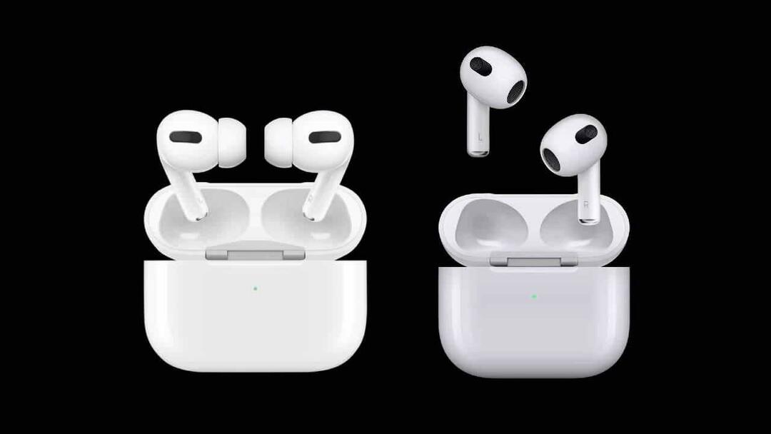 „AirPods 3“. Kuo skiriasi naujos kartos ir „AirPods Pro“?