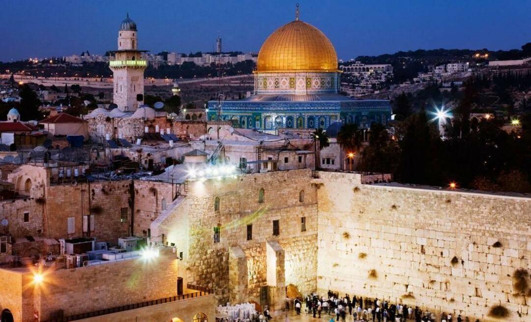 Kuriais mėnesiais geriau aplankyti Jeruzalę? Kodėl Jeruzalė tokia svarbi musulmonams?