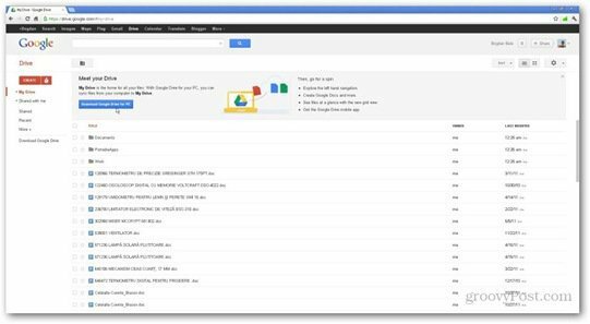 „Google“ diskas „Google“ dokumentai