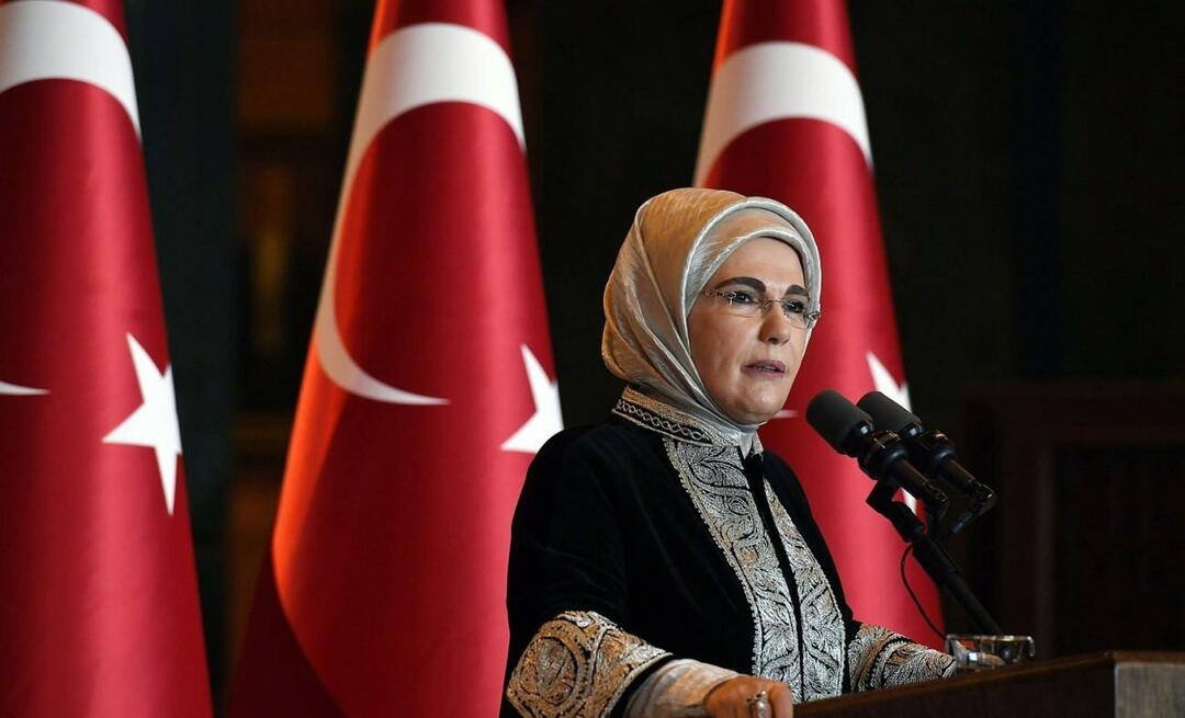 Pirmoji ponia Erdoğan JT Pasaulio miestų dienos viršūnių susitikime: Pasaulio akyse vykdomos žudynės!